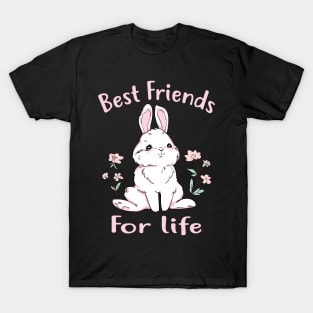 Hare-raising Style Trendy Tee for Fans of Cottontails T-Shirt